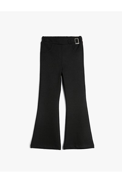 Koton Spanish Leg Belt Detailed Elastic Waist