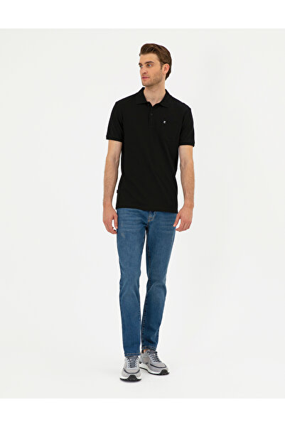 Pierre Cardin Μαύρο μπλουζάκι Basic Regular Fit 50291576-VR046