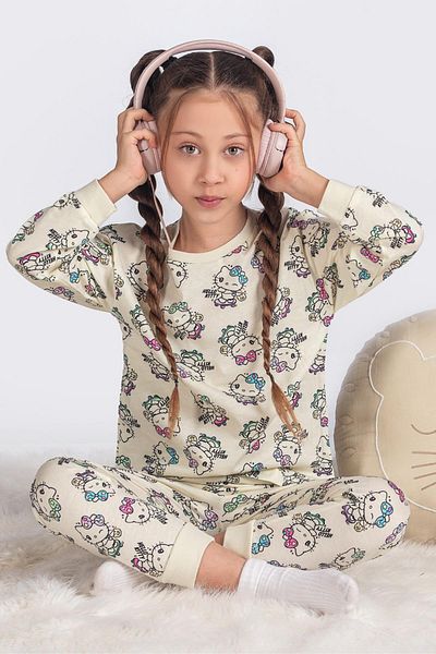 Minik Dolap Πιτζάμες για κορίτσια Hello Kitty από 100% βαμβάκι