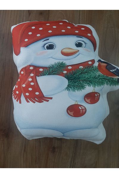 owl bag Ow Bag Christmas Theme Snowman Shaped Design Chibi Character Pillow