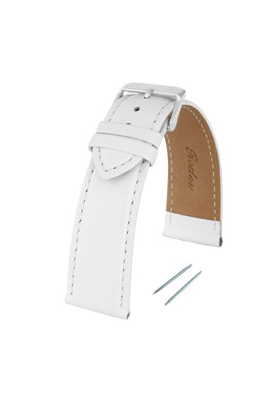 RODER R4106S Leather Strap - White - 20mm