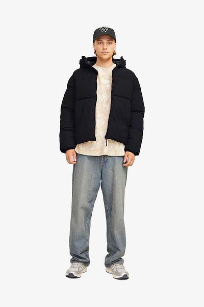 Jack & Jones Jorvesterbro Men's Black Coat - 12260433