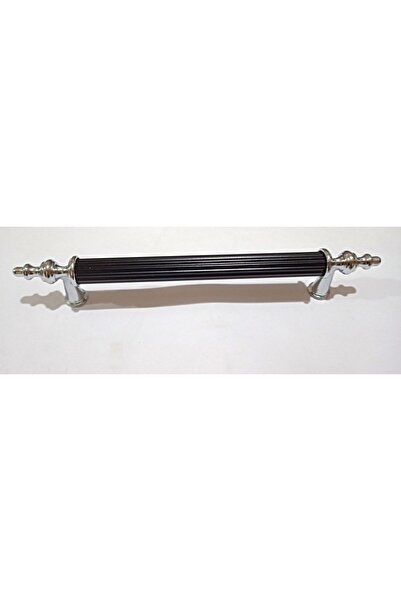 kayakulp Alüminyum Lüks  Boru Lüks Kulp 224mm Siyah/krom (dolap Çekmece Mobil...