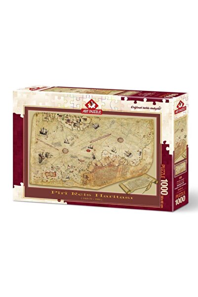 Tıfıl Toys Piri Reis Haritası - 1000 Parça 4308