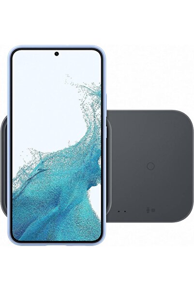 Samsung EP-P5400T Kablosuz Hızlı Şarj Cihazı Ikili 15W Siyah Türkiye Garantili