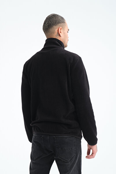 Store TAM FERMUARLI  5 CEPLİ ERKEK POLAR OUTDOOR CEKET