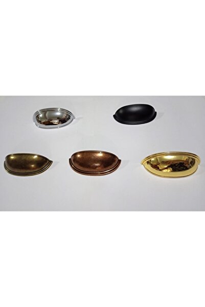 kayakulp 64mm Lüks Çanak Sandal Gizli Kulp Antik