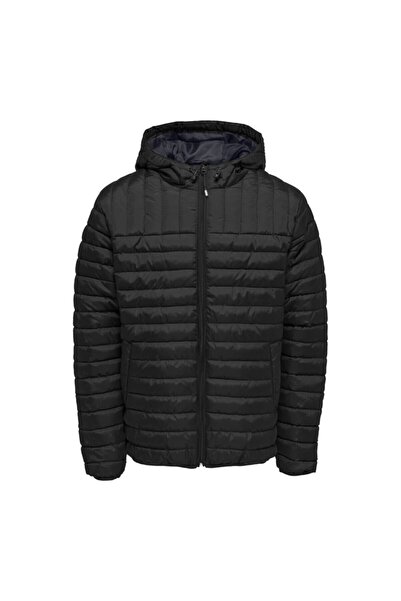 Only & Sons Men's Hooded Plus Size Coat 22023591