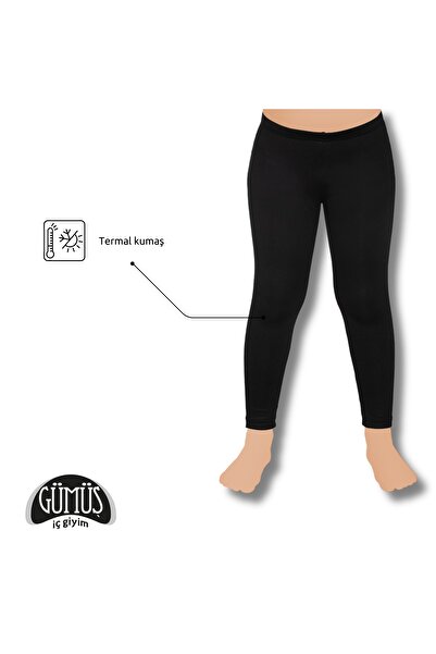 Gümüş İç Giyim Черно зимно термо бельо за момчета, сребристо бельо Черно терм...