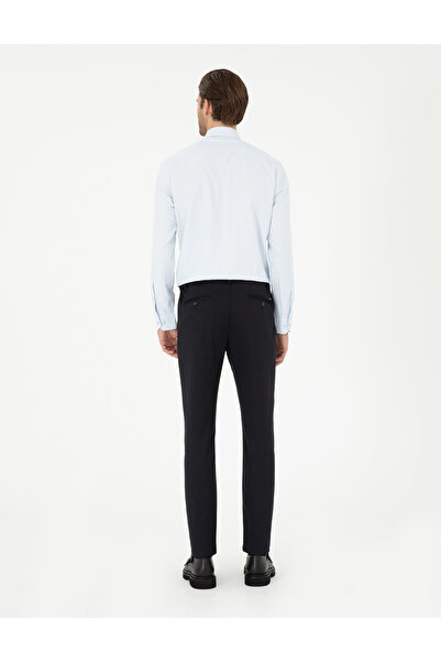 Pierre Cardin Lacivert Slim Fit Jogger Kanvas Pantolon 50296207-VR033