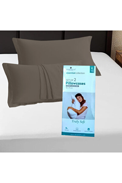 Donetella 2- Piece Microfiber Pillowcase Set - 50x75 cm with Envelope Closure