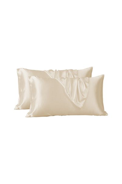 Donetella Satin Pillowcases - 2 Pack Soft and Silky King Size 50x75 cm