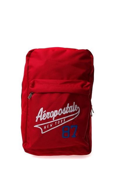 Aeropostale Kırmızı Sırt Çantası – Canlı Ve Dayanıklı, Geniş Hacimli Günlük Kullanım