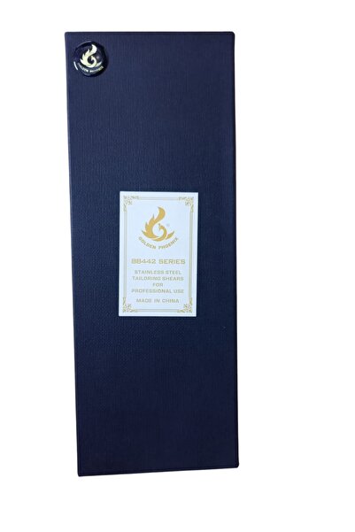 Kezban Tekstil Goldenphoenix88442 Series 10.5'' Inc 26 cm Length Silver Steel Scissor