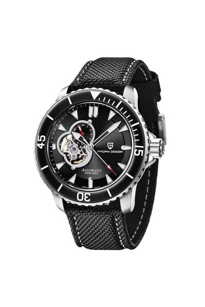 Pagani design PD-1674 Erkek 200M Su Geçirmez Tourbillon Saat Otomatik Mekanik Saat Safir Kristal Paslanmaz Çelik