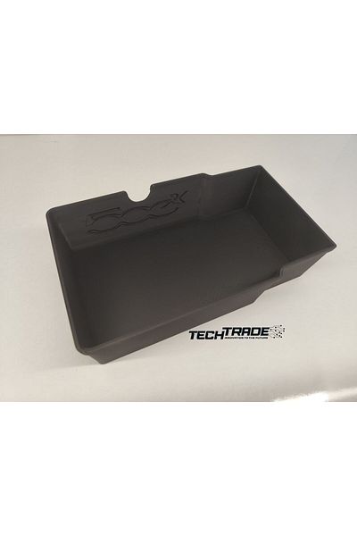 Tech Trade Fiat 500X Armrest Organizer - 1 Compartment Written