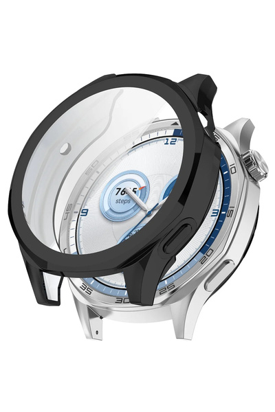 Tagomoon Huawei Watch Gt5 46mm ile Uyumlu Kasa Ve Ekran Koruyucu 360 Tam Koruma Silikon Kılıf