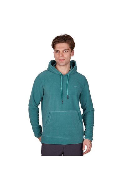 Alpinist Cliff Men's Hooded Fleece Green