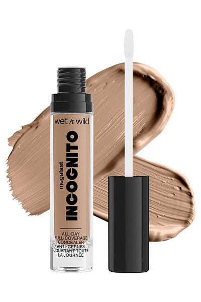 WET N WİLD Wet n Wild Megalast Incognito All-Day Full Coverage Concealer - Light Honey