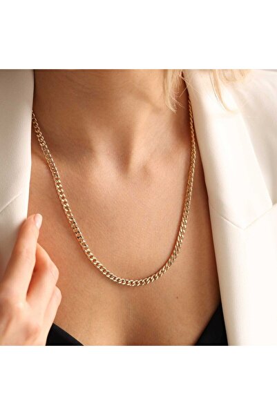 Sembol Gold 55 Cm Gurmet Altın Zincir En 5 Mm