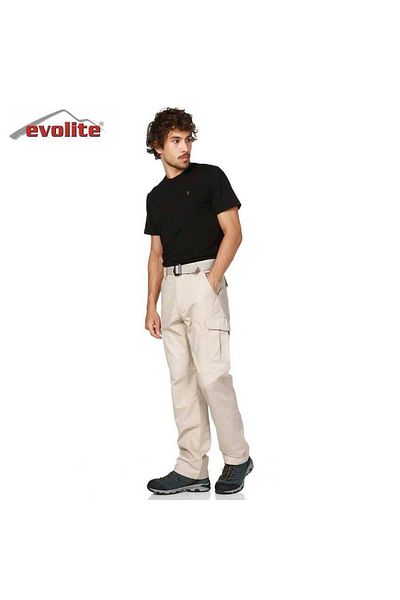 Evolite Evolite Man Goldrush Beige Παντελόνι - Μεγάλο