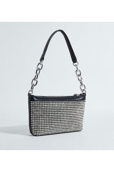 Nine West Women Black Clutch
