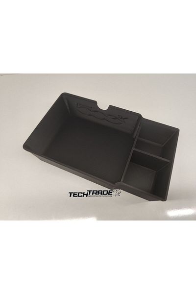 Tech Trade Fiat 500X 3 Compartment Armrest Organizer - Written
