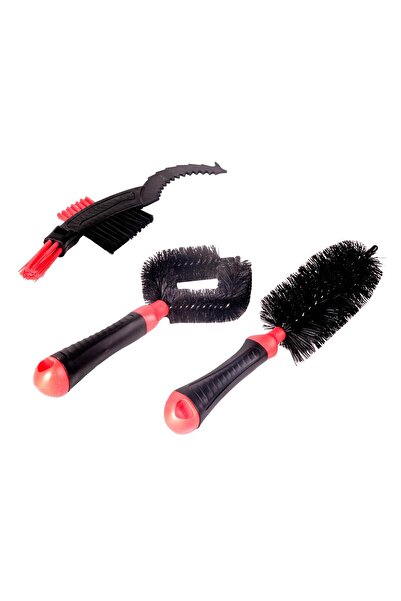 SARİSSA BİSİKLET Tex 2056 Zincir Temizleme Fırçası A Kalite Set 3 PARÇA FIRÇA...