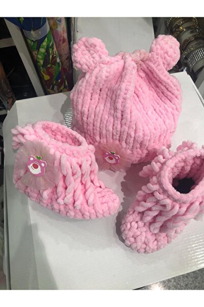 Almila kışlık şapka ve panduf