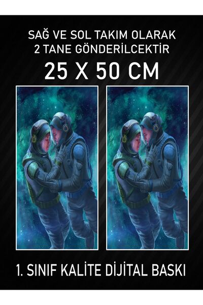 3M Space Vehicle Car Door Pole Covering Foil Digital Printing 50X25 cm Vehicl...