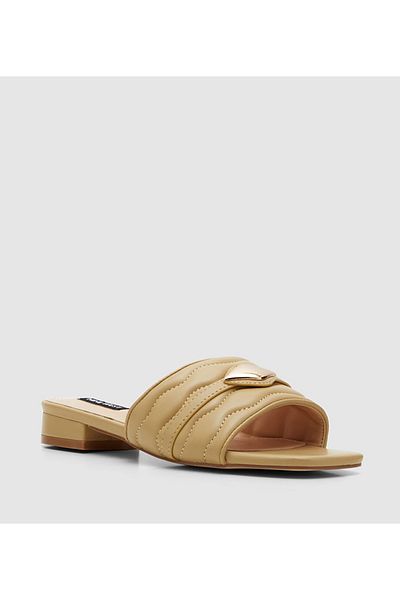 Nine West Women Beige Sandals