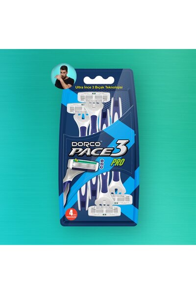 Dorco PACE 3 PRO 3 BIÇAKLI 4X4 16 ADET