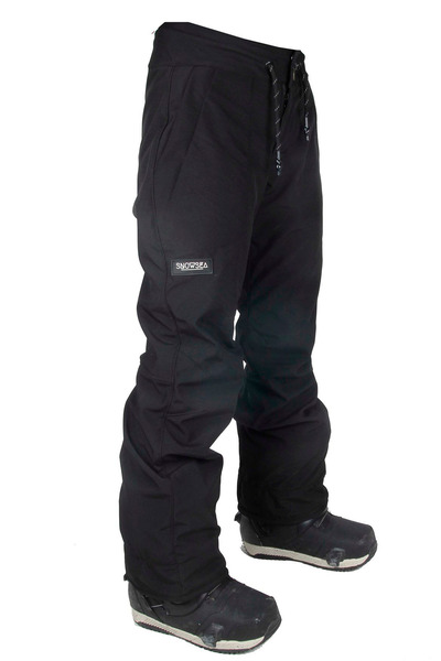 SNOWSEA Siyah Erkek Snowboard Pantolonu, Ss7955-1 Siyah Kayak Ve Kar Pantolonu