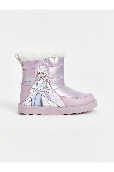 LC Waikiki LCW STEPS Lilac Frozen εμπριμέ μποτάκια για κορίτσια