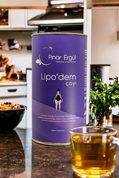 Diyetisyen Pınar Ergül Lipo'dem, Selülit Ve Hızlı Kilo Vermede Destekçi Demlik Poşet Çay By Pınar Ergül