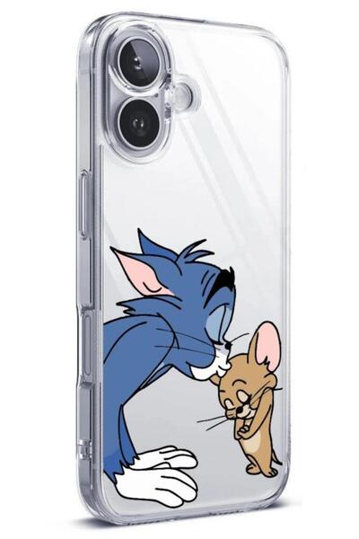 3GEN CASE İphone 16 Uyumlu Desenli Şeffaf Silikon Kılıf