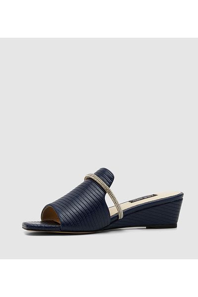 Nine West Women Navy Blue Sandals
