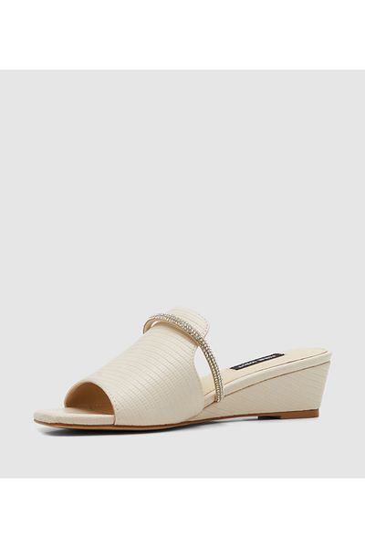 Nine West Women White Sandals