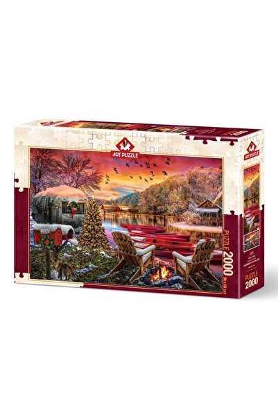Tıfıl Toys Karavan Kampı 2000 Parça  Puzzle Tablo