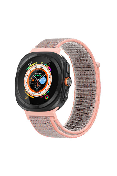 Techmaster Samsung Galaxy Watch 7 Ultra 47mm Uyumlu Orijinal Pim Woven Örgü N...