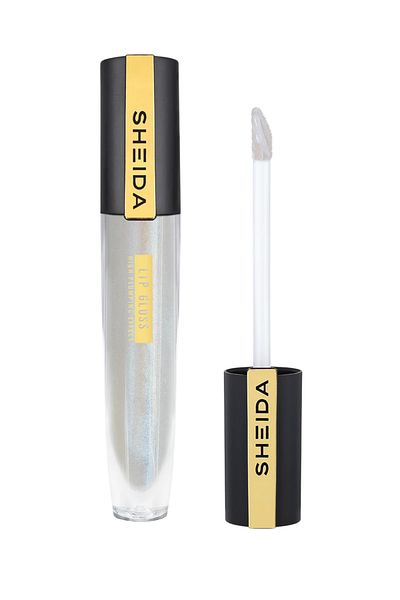 Sheida Metallic Blue Plumping Lip Gloss - Shiny Effect and Nourishing No:51