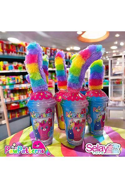 SELAY TOYS PawPatterns - لعبة قطيفة مفاجئة