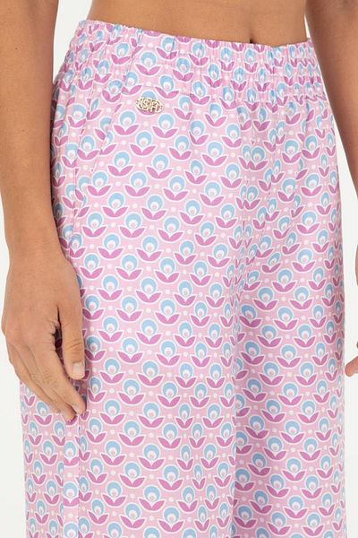 U.S. Polo Assn. Women's Pink Canvas Trousers