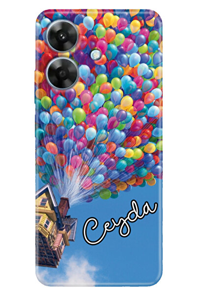 realme Note 60 Kılıf Realme Note 60 İsim Yazılı Kişiye Özel Silikon Model-54