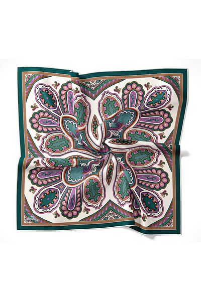 Silk Home Eșarfă din poliester din twill