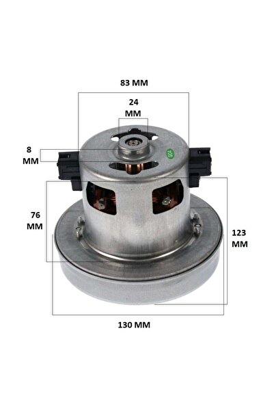 Parmis Μοτέρ ηλεκτρικής σκούπας Ergospace Esclassic συμβατό με Electrolux