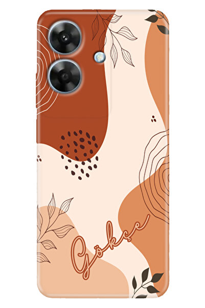 HİKİNG A41 Uyumlu Kılıf Hiking A41 6.52 inc İsim Yazılı Kişiye Özel Silikon M...