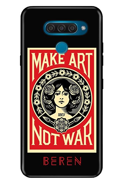 LG Q60 Uyumlu Kılıf İsim Yazılı Kişiye Özel Silikon Model-33