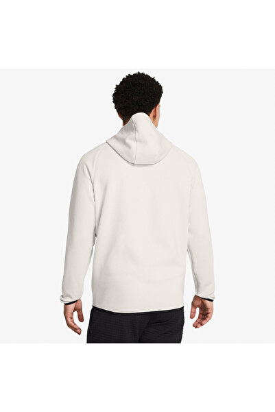 Under Armour Ανδρικό λευκό φούτερ Unstoppable Fleece Full Zipper