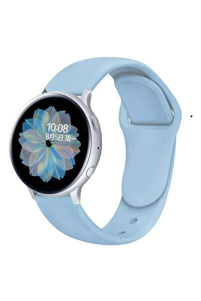 Samsung Galaxy Watch 4 5 6 7 FE 40 40 44 Classic 42 43 46 47 mm Compatible 20mm Gel Silicone Cord